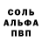 Alpha-PVP Соль Abror Egamnazarov